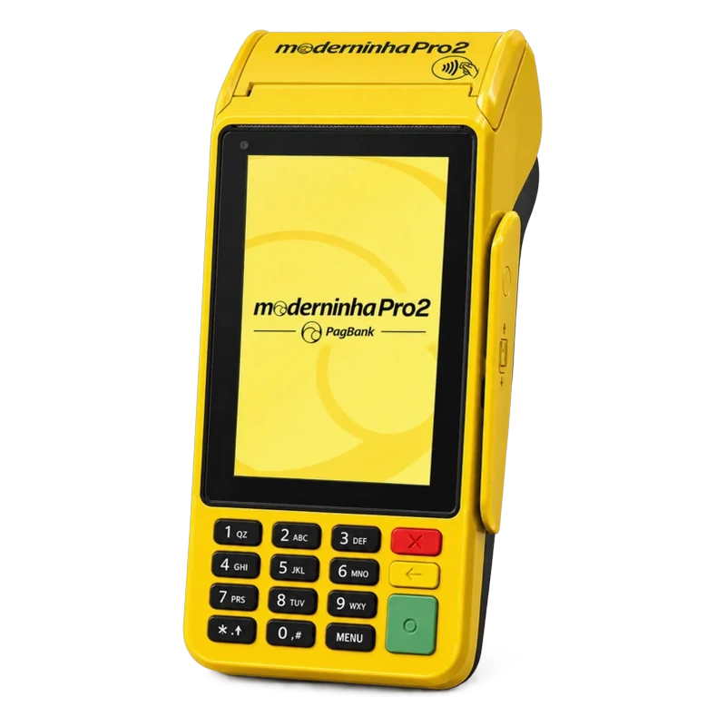 Maquininha PagBank Moderninha Pro 2