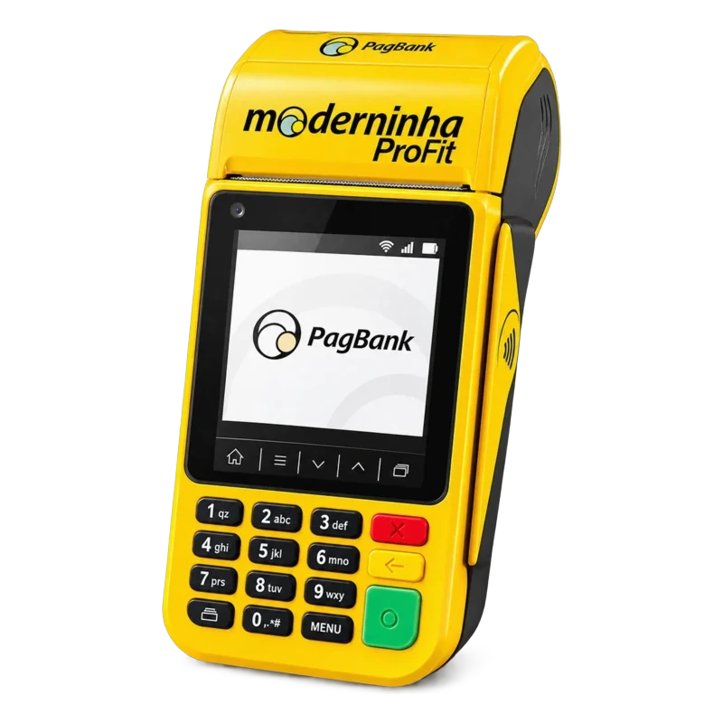 Maquininha PagBank Moderninha ProFit
